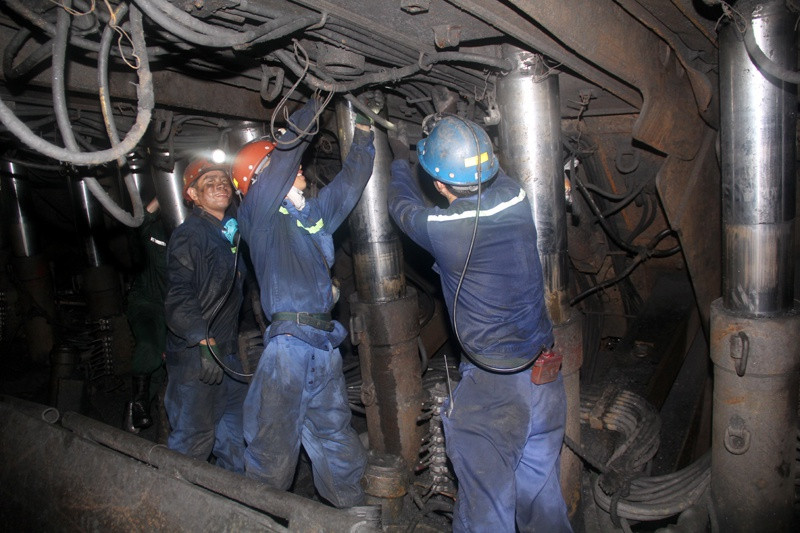 Lò than của Công ty than Dương Huy nơi xảy ra vụ việc. Ảnh: N.H Lò than của Công ty than Dương Huy nơi xảy ra vụ việc. Ảnh: N.H