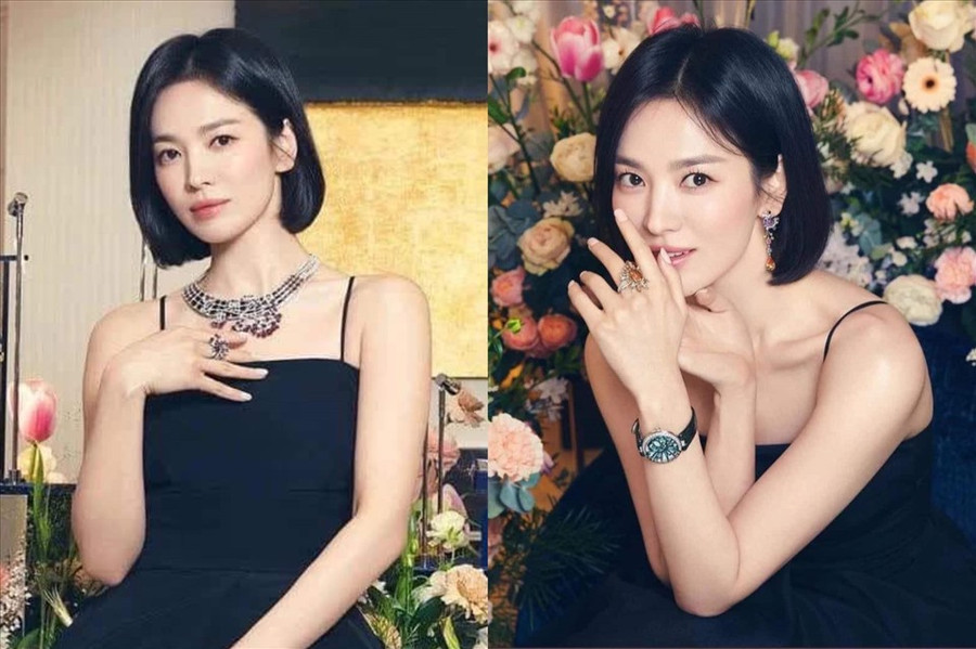 Hình ảnh sự kiện mới nhất của Song Hye Kyo gây bão mạng xã hội. Ảnh: Naver