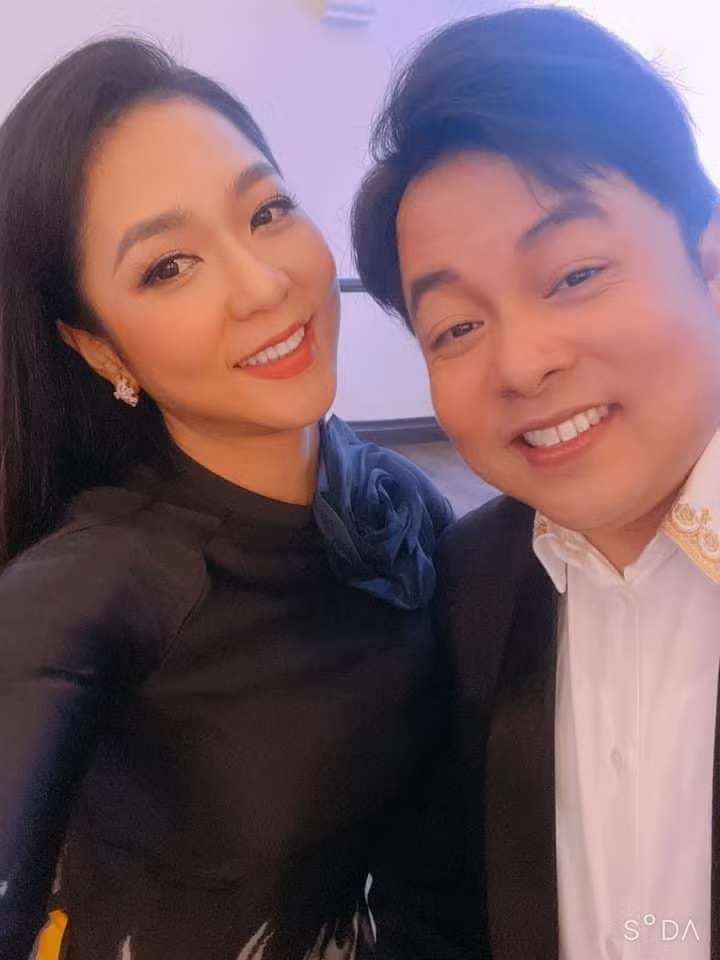 Quang Lê và Hà Thanh Xuân từng vướng tin đồn hẹn hò. Ảnh: FBNV