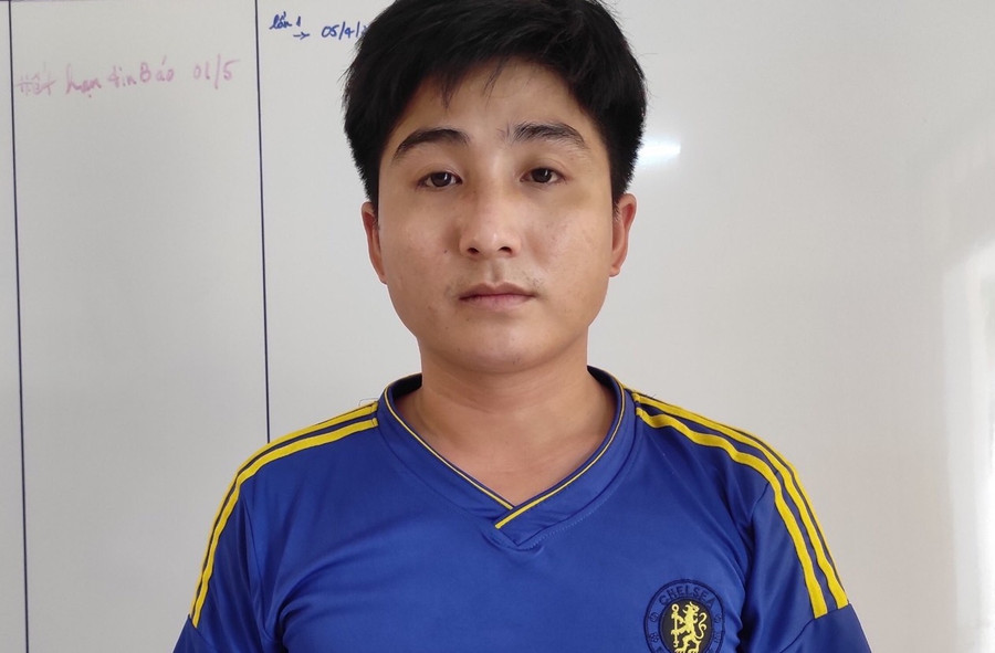 Nghi phạm Huỳnh Kim Phú. Ảnh: Trị Bình