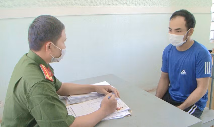 Cơ quan chức năng huyện Di Linh xác định vụ án có tính chất nghiêm trọng, ảnh hưởng đến ANTT tại địa phương. Ảnh: CA