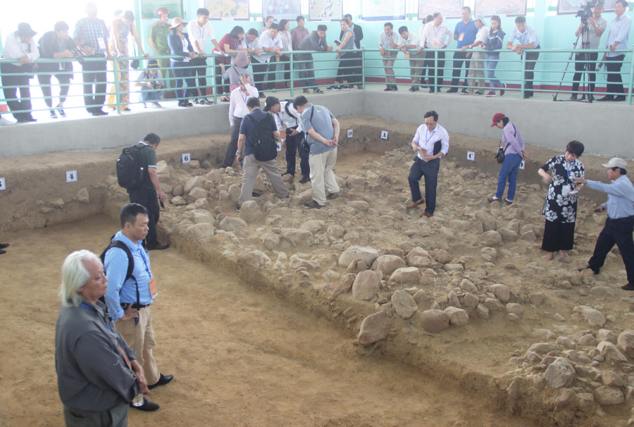 Trong 5 năm (2015-2019), các nhà khảo cổ đã phát hiện 23 địa điểm di tích sơ kỳ Đá cũ nằm rải rác ở 6/11 xã, phường trên địa bàn thị xã An Khê. Ảnh: Ngọc Minh