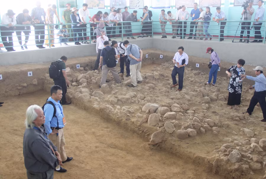 Trong 5 năm (2015-2019), các nhà khảo cổ đã phát hiện 23 địa điểm di tích sơ kỳ Đá cũ nằm rải rác ở 6/11 xã, phường trên địa bàn thị xã An Khê. Ảnh: Ngọc Minh