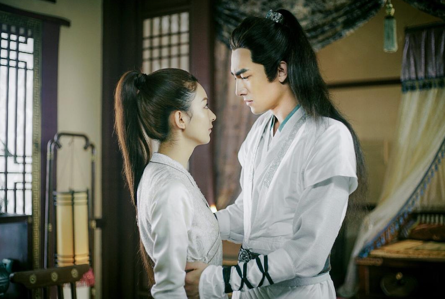 Trong Sở kiều truyện (ảnh), nhân vật của cả hai đều có kết thúc dang dở, khiến người xem tiếc nuối. Vì thế, khán giả rất kỳ vọng vào lần nên duyên thứ 2 này của Triệu Lệ Dĩnh và Lâm Canh Tân trên màn ảnh nhỏ. Ảnh: WEIBO NV Trong Sở kiều truyện (ảnh), nhân vật của cả hai đều có kết thúc dang dở, khiến người xem tiếc nuối. Vì thế, khán giả rất kỳ vọng vào lần nên duyên thứ 2 này của Triệu Lệ Dĩnh và Lâm Canh Tân trên màn ảnh nhỏ. Ảnh: WEIBO NV