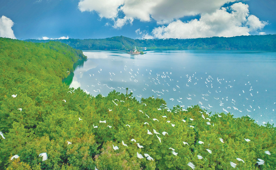 Thắng cảnh Biển Hồ. Ảnh: Phan Nguyên