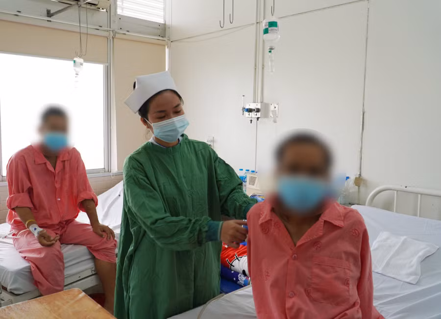 Bệnh nhân được ghép thận tại Bệnh viện Chợ Rẫy. Ảnh: BVCC 