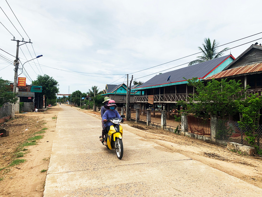  Diện mạo nông thôn xã Ia Yeng (huyện Phú Thiện) ngày càng khởi sắc. Ảnh: Vũ Chi