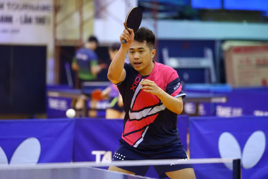 Nguyễn Đức Tuân đang tỏ ra sung sức ở giải đấu tại quê nhà. Ảnh: Vương Anh