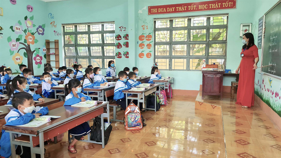 Năm học 2022-2023 sẽ có hơn 19.000 chỉ tiêu tuyển sinh vào các lớp 1, 6 và 10 cho các trường phổ thông trực thuộc Sở GD-ĐT. Ảnh: Mộc Trà