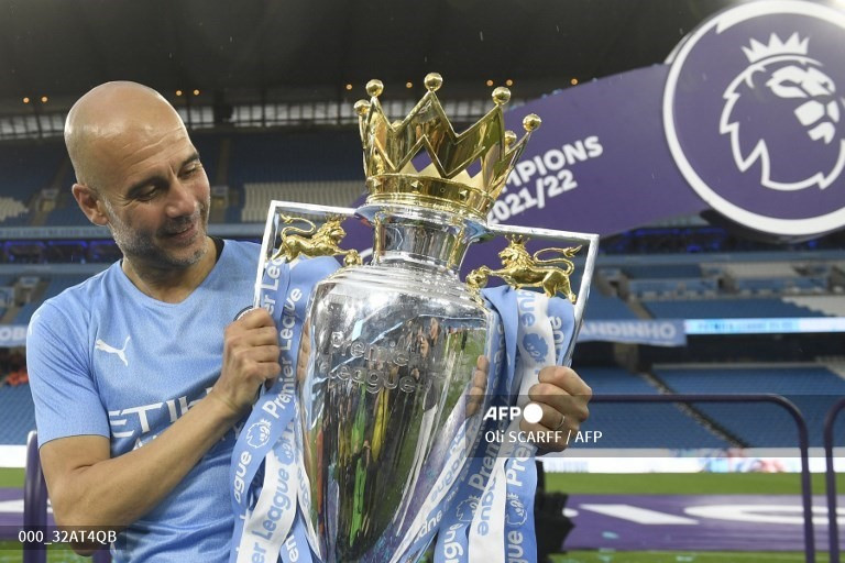 Pep Guardiola để lại dấu ấn trong việc thay người. Ảnh: AFP