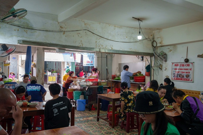 Một quán bún cua ở Gia Lai