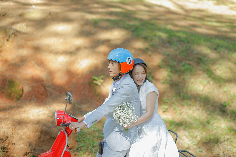 Han Jae Suk và Lý Nhã Kỳ trong phim Kẻ thứ ba. Ảnh: ĐPCC