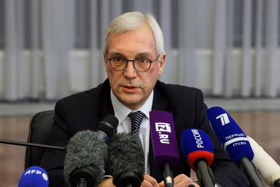 Thứ trưởng Bộ Ngoại giao Nga Alexander Grushko. Ảnh: Reuters