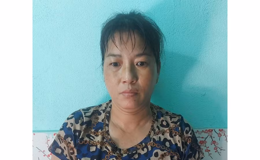  Đối tượng Nguyễn Thị Phượng. ẢnhCông an huyện Ia Pa cung cấp