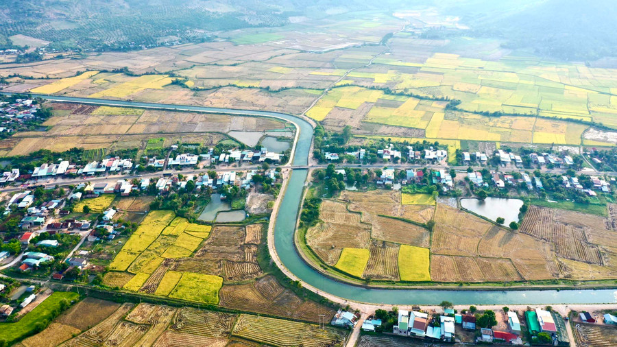 Nước từ công trình đại thủy nông Ayun Hạ đã tưới mát những vùng đất khô khát ở các huyện Phú Thiện, Ia Pa và thị xã Ayun Pa. Ảnh: Minh Nguyễn Nước từ công trình đại thủy nông Ayun Hạ đã tưới mát những vùng đất khô khát ở các huyện Phú Thiện, Ia Pa và thị xã Ayun Pa. Ảnh: Minh Nguyễn