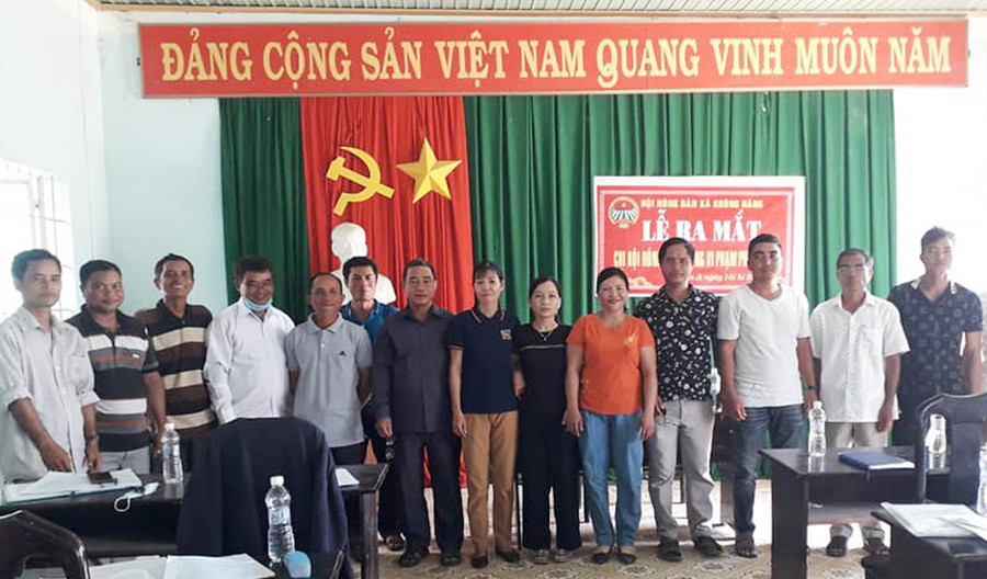 Quang cảnh lễ ra mắt. Ảnh: Thúy Vân  Quang cảnh lễ ra mắt. Ảnh: Thúy Vân