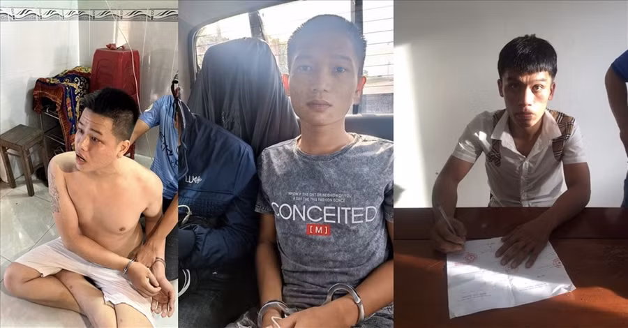 3 đối tượng cướp tiệm vàng đã bị bắt sau 2 ngày lẩn trốn.