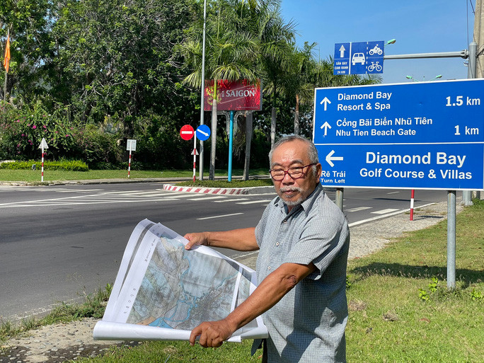 Ông Nguyễn Văn Bình trước dự án sân golf Ông Nguyễn Văn Bình trước dự án sân golf