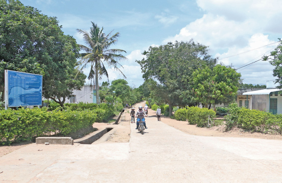 Diện mạo nông thôn xã Yang Bắc ngày càng khởi sắc. Ảnh: Quang Tấn