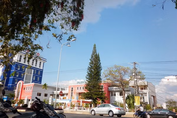 Một góc TP. Pleiku. Ảnh: Lê Hòa