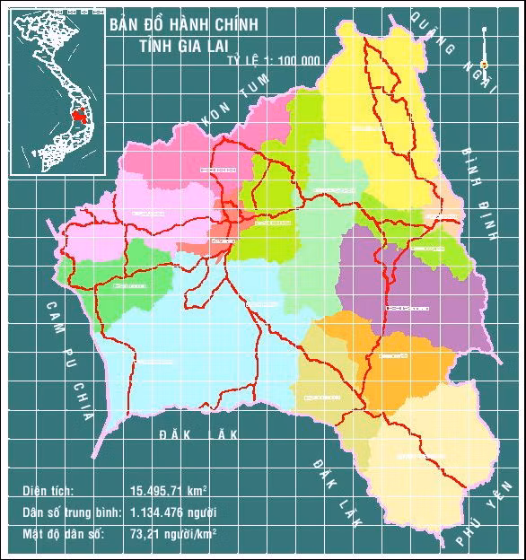 Bản đồ chi tiết