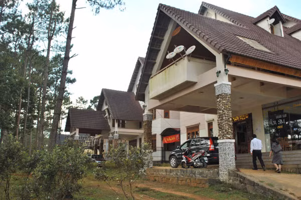 Biệt thự Măng Đen. Ảnh: Bích Hà