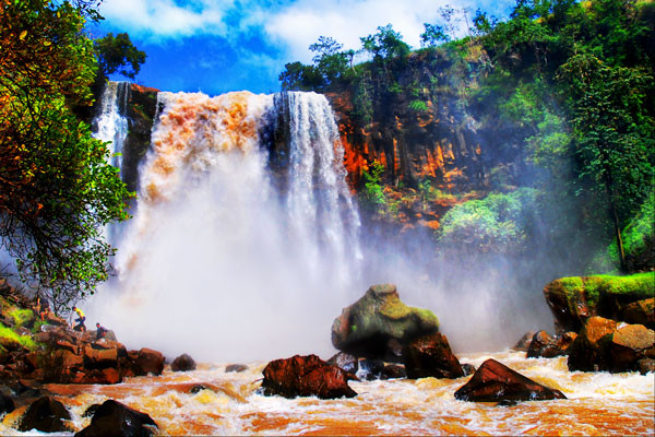 Thác Phú Cường, Chư Sê, Gia Lai. Ảnh: Nguyễn Giác Thác Phú Cường, Chư Sê, Gia Lai. Ảnh: Nguyễn Giác