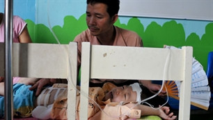 Chăm sóc trẻ bị ung thư tại bệnh viện Nhi Trung ương