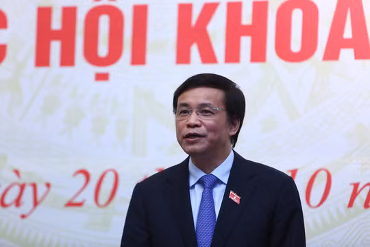 Tổng Thư ký Quốc hội Nguyễn Hạnh Phúc.