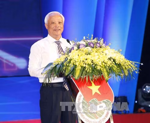 Phó Chủ tịch Quốc hội Uông Chu Lưu phát biểu.