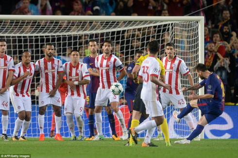 Lionel Messi sẽ tỏa sáng để giúp Barca đánh bại Olympiakos? (Ảnh: Getty) Lionel Messi sẽ tỏa sáng để giúp Barca đánh bại Olympiakos? (Ảnh: Getty)
