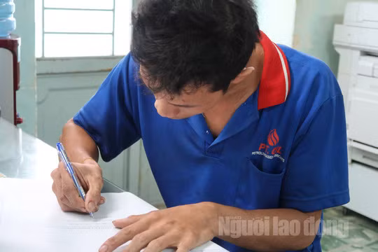 Ngô Đình Đông tại cơ quan điều tra.