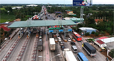 Trạm BOT Cai Lậy bị dân phản ứng vì đặt vị trí không nằm trong dự án đầu tư