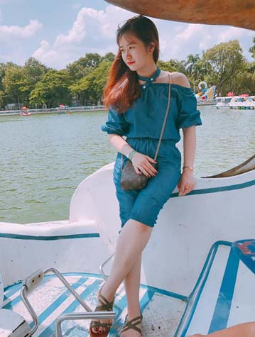 Khuôn mặt xinh xắn với những hoài bão lớn. Ảnh: P.K Khuôn mặt xinh xắn với những hoài bão lớn. Ảnh: P.K