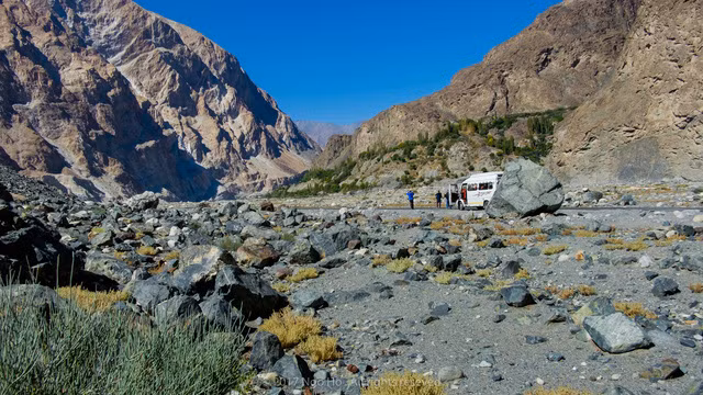 Đường đi Turtuk. 