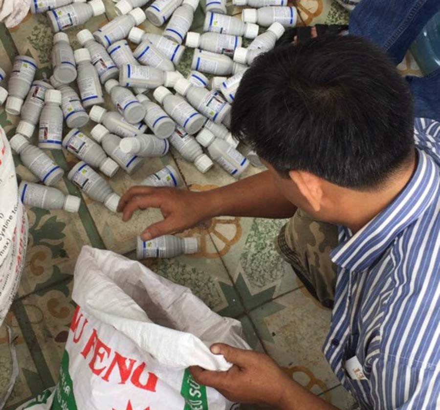 Tang vật bị thu giữ trong vụ án 