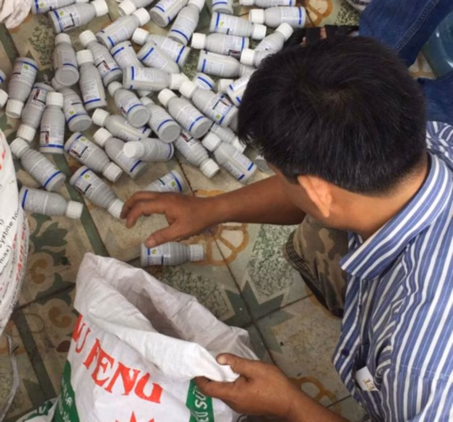 Tang vật bị thu giữ trong vụ án 