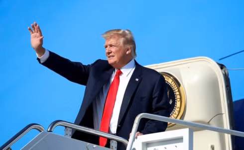 Tổng thống Mỹ Donald Trump. Ảnh: AP