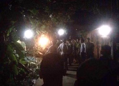 Khu vực phát hiện vụ việc.