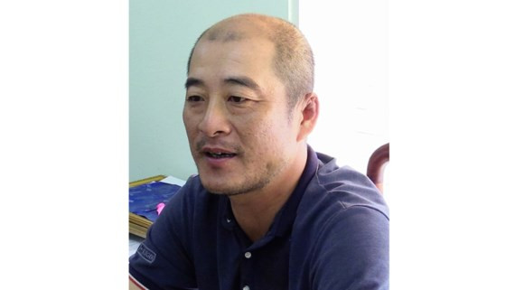 Đối tượng Lu Te Chiang tại cơ quan công an. Đối tượng Lu Te Chiang tại cơ quan công an.