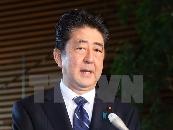 Thủ tướng Nhật Bản Shinzo Abe. (Ảnh: AFP/TTXVN)