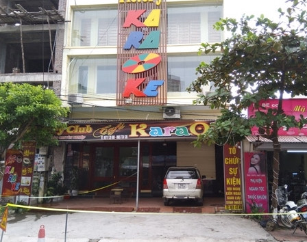 Nơi xảy ra vụ án đâm chết bạn hát karaoke. Nơi xảy ra vụ án đâm chết bạn hát karaoke.