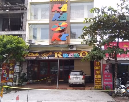 Nơi xảy ra vụ án đâm chết bạn hát karaoke.