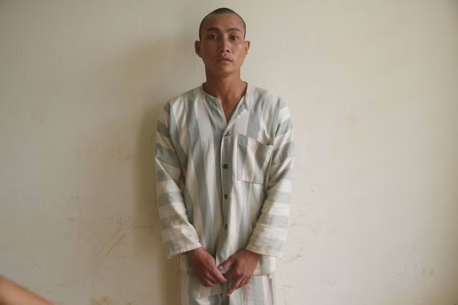 Đối tượng Lê Hồng Quân đã bị bắt giữ sau 1 tuần lẩn trốn. Ảnh: Văn Ngọc