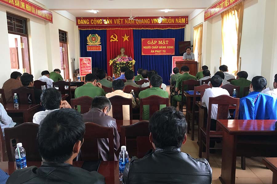 Toàn cảnh buổi gặp mặt. Ảnh: Thủy Nhiên  Toàn cảnh buổi gặp mặt. Ảnh: Thủy Nhiên