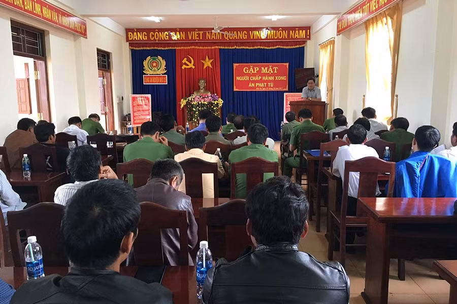  Toàn cảnh buổi gặp mặt. Ảnh: Thủy Nhiên