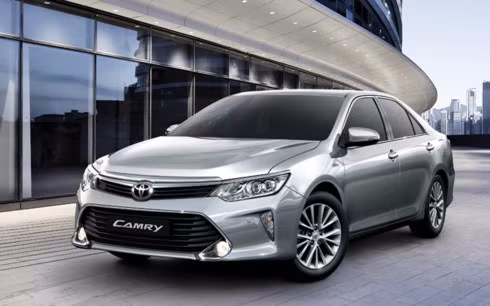 Diện mạo mới của Camry 2017.
