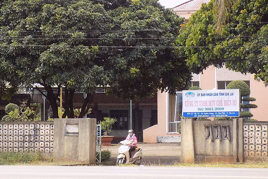  Trụ sở Công ty TNHH một thành viên Chè Biển Hồ. Ảnh: Thanh Nhật