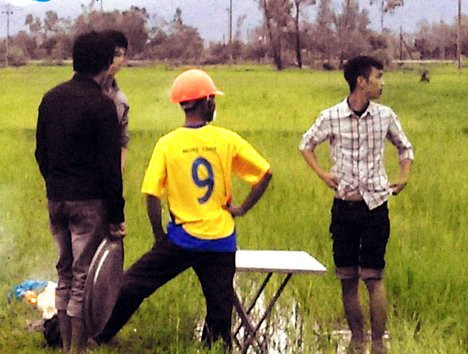 Địa điểm nam thanh niên bị sét đánh tử vong ở Hà Tĩnh.