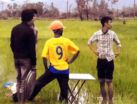 Địa điểm nam thanh niên bị sét đánh tử vong ở Hà Tĩnh.